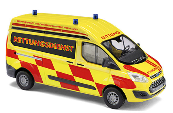 Busch 52518 - Ford Transit, Verlegung