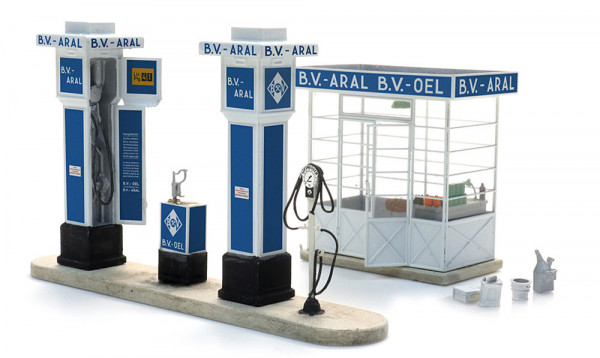 Artitec 10.437 - Aral Tankstelle Bausatz