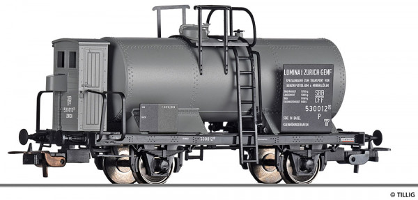 Tillig 77017 - SBB Kesselwagen „Lumina A.G.“ Ep.2