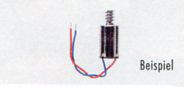 Faller 163301 - Motor, Ø10mm, linke Schnecke,