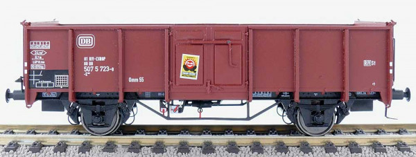 Exacttrain 23918 - DB offener Güterwagen UIC II E040 RIV-V-EUROP Ep.4a, mit Plakat "SophiaJacoba"