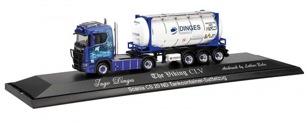 Herpa 122382 - Scania CS 20 ND TankContSz
