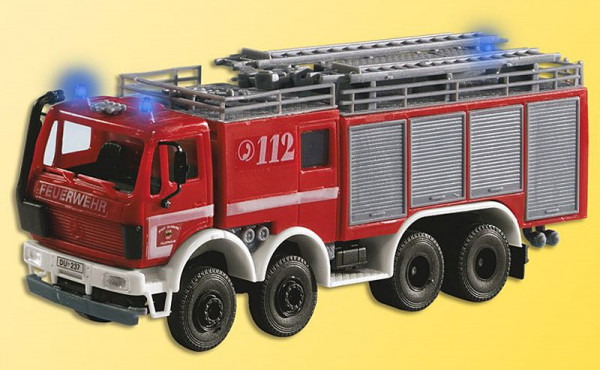 Viessmann 1125 - Feuerwehr Löschwagen mit 3 Blaulichtern, Funktionsmodell - ersetzt 28255