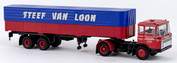 Brekina 85281 - DAF FT 2600 PP-SZ 1962, Steef v. Loon,