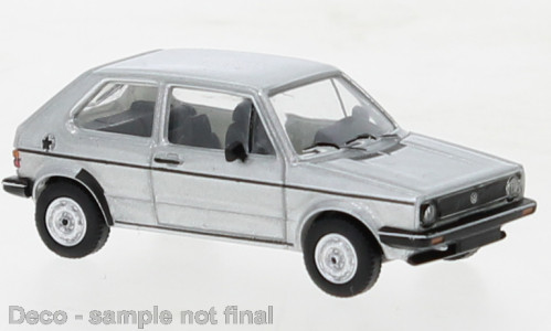 PCX870524 - VW Golf I silber, 1980,