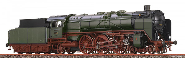 Brawa 40995 - DRG Dampflok BR 01 mit Tender 2`2T30 Übergangslackierung Ep.2, AC-digital + Sound