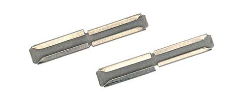 Piko 55293 - Schienenverbinder mit 2 Schuhbreiten, 6 Stück