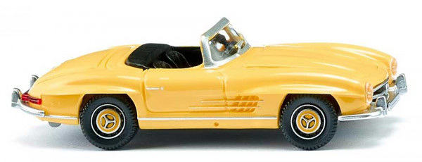 Wiking 083409 - MB 300 SL Roadster - gelb