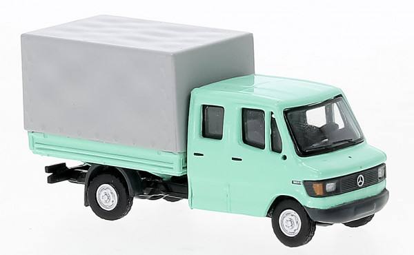 Brekina 36952 - Mercedes L 307 D Doka türkis, 1988,