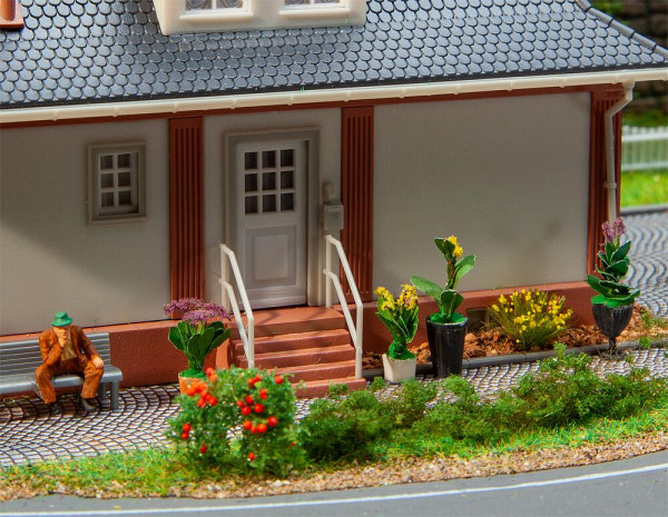 Faller 181284 - 6 Topfpflanzen 14-22 mm