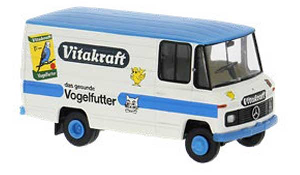 Brekina 36862 - MB L 406 D "Vitakraft das gesunde Vogelfutter" 1967