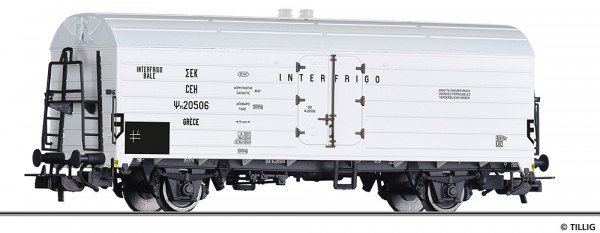 Tillig 76811 - SEK (GR) Kühlwagen Ep.3, "Interfrigo"