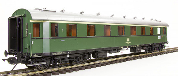 Lenz 41250-06 - DB Schnellzugwagen Gr.29 1.Klasse AB4üe-28 chromoxidgrün Ep.4