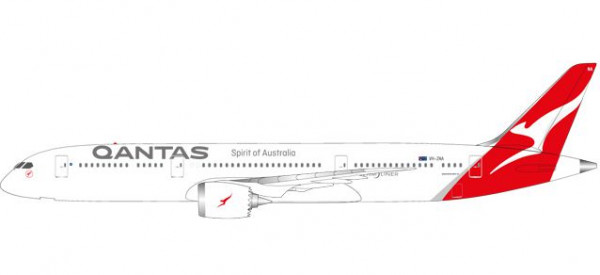 Herpa 611770 - Qantas Boeing 787-9 Dreamliner - new colors - VH-ZNA