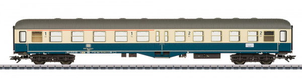 Märklin 43127 - DB Reisezugwagen 1./2.Klasse ABylb411 oceanblau/beige Ep.4, inkl. Innenbeleuchtung