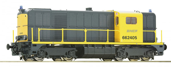 Roco 7300006 - SNCF Diesellok Reihe BB62405 grau/gelb Ep.5, ausgebleichter Lack