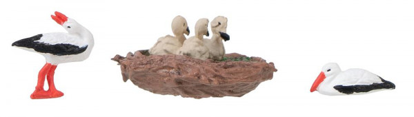 Faller 180239 - Set "Störche" Figuren mit Mini-Sound-Effekt