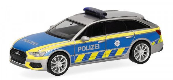 Herpa 099547 - Audi A6 Avant Poliz.Thüringen