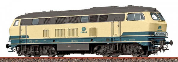 Brawa 41167 - DB Diesellok BR 216 ozeanblau/beige Ep.4, AC Digital Extra + Sound