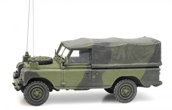 Artitec 6870342 - UK Landrover 109 Fertigmodell aus Resin, lackiert