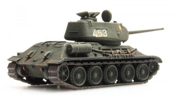 Artitec 6120005 - USSR T34 - 85mm Gun Soviet Army Winter Militär Fertigmodell aus Resin, lackiert