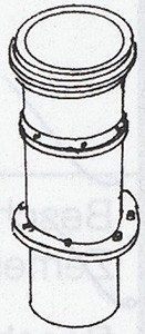 Weinert 8029 - Schlot für BR 94 mit Aufsatz