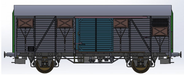 Exacttrain 20991 - DR Gmms 14.02 Nr. 120 0080 Epoche IV