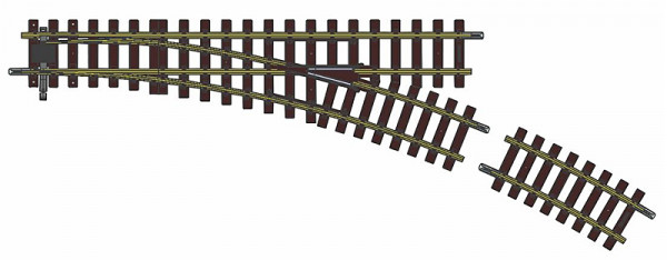 Piko 35227 - Weiche R7 rechts Winkel 22,5°