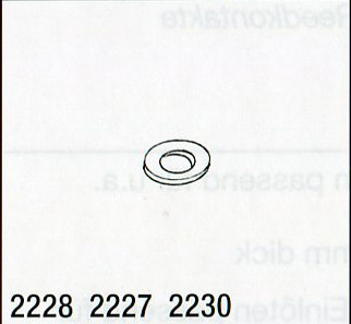 Weinert 2227 - Unterlegscheiben f.M 2