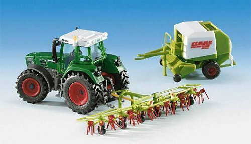 Kibri 12233 - CLAAS Set FENDT - ROLLANT - VOLTO 10,5 x 8,2 x 4 cm Länge und Breite variabel