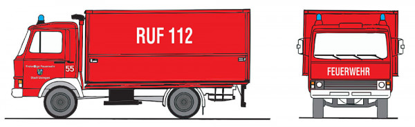 Loewe 4024 - Magirus Deutz "Zeta" 90 M 5 - GW ÖL, FW Usingen