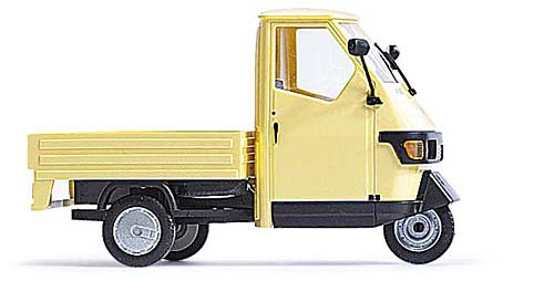 Busch 60003 - Piaggio Ape 50 Gelb M 1:43