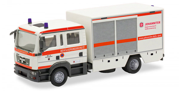 Herpa 099608 - MAN TGL 08 GW-SAN Johanniter