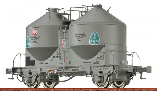 Brawa 50575 - DB AG Staubbehälterwagen Ucs908 Ep.6, "Quarzwerke"
