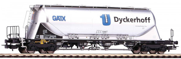 Piko 58438 - DB AG Silowagen Uacns Ep.6, "GATX/Dyckerhoff"