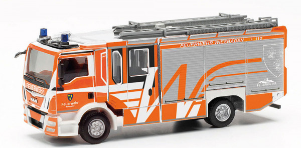 Herpa 097581 - MAN TGM CC Ziegler Z-Cab "Feuerwehr Wiesbaden"