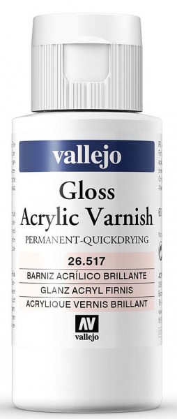 Vallejo 726517 - Effekte Lack, klar, 60 ml
