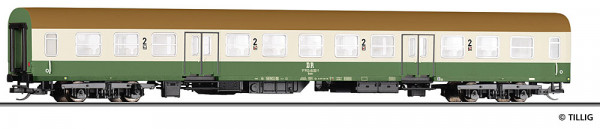 Tillig 12607 - DR Reisezugwagen 2.Klasse Bmhe creme/grün Ep.4