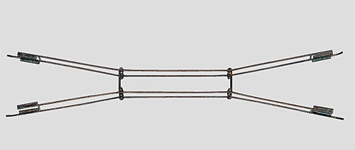 Märklin 70131 - Fahrdraht für Kreuzungen 22,5* + 24,3* L= 140,2 mm