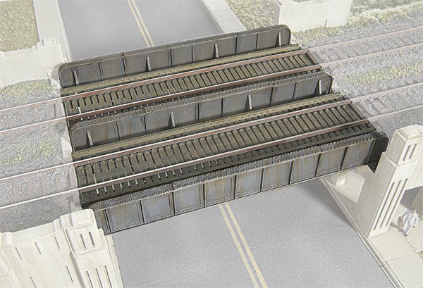 Walthers 532948 - Kastenbrücke, 1- oder 2-gleisig baubar
