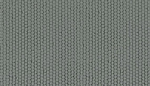Kibri 34124 - Kopfsteinpflasterplatte 20 x 12 cm