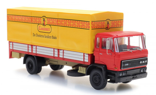 Artitec 487.052.05 - DAF Kipp-Fahrerhaus Kab B, Koffer-LKW, Conimex