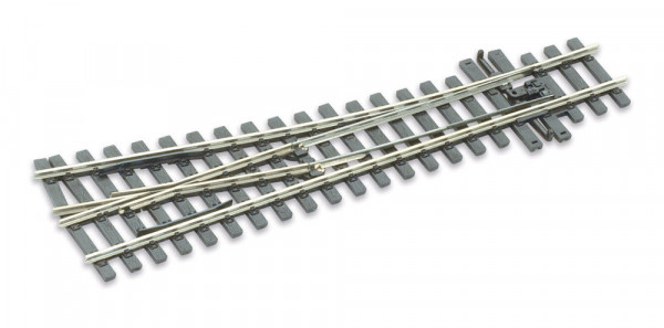 Peco SLE1495 - H0m Code 75 Weiche 10* rechts, leitendes Herzstück