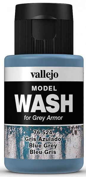 Vallejo 776524 - Wash-Colour Farbe, blaugrau, 35 ml