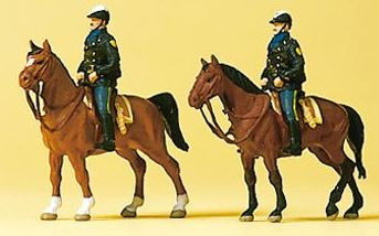 Preiser 79149 - Berittene Polizei, USA