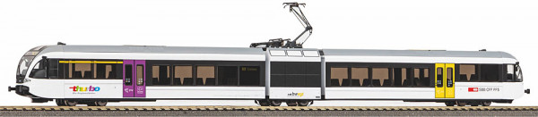 Piko 27504 - SBB Elektrotriebwagen GTW 2/6 Stadler Ep.4, "Thurbo bwegt", DCC + Sound
