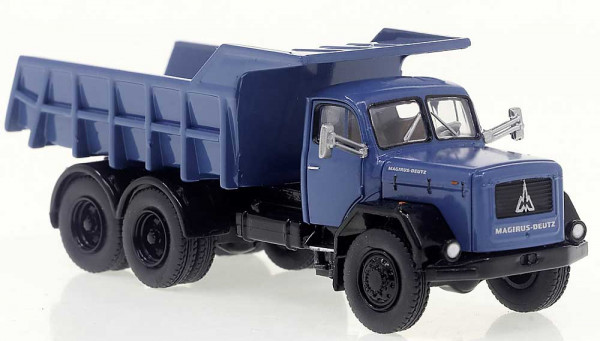 Brekina 83302 - Magirus Kipper, blau