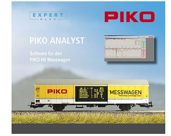 Piko 55051 - Software für PIKO H0 Messwagen 55050 (CD-ROM) "PIKO Analyst"