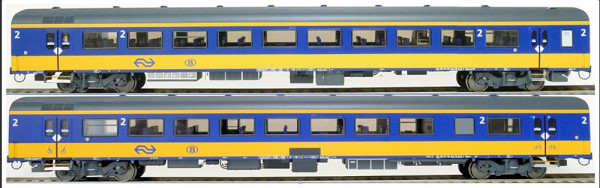 Exacttrain 11021 - NS ICRm 2-er Set Garnitur 1 (Amsterdam - Brussel) für den Hsl-Strecke eingesetzt