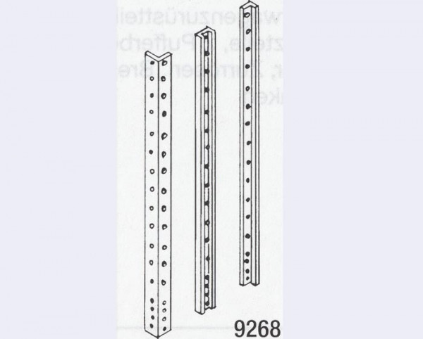 Weinert 9268 - Profile f.Wagenseitenwände20St